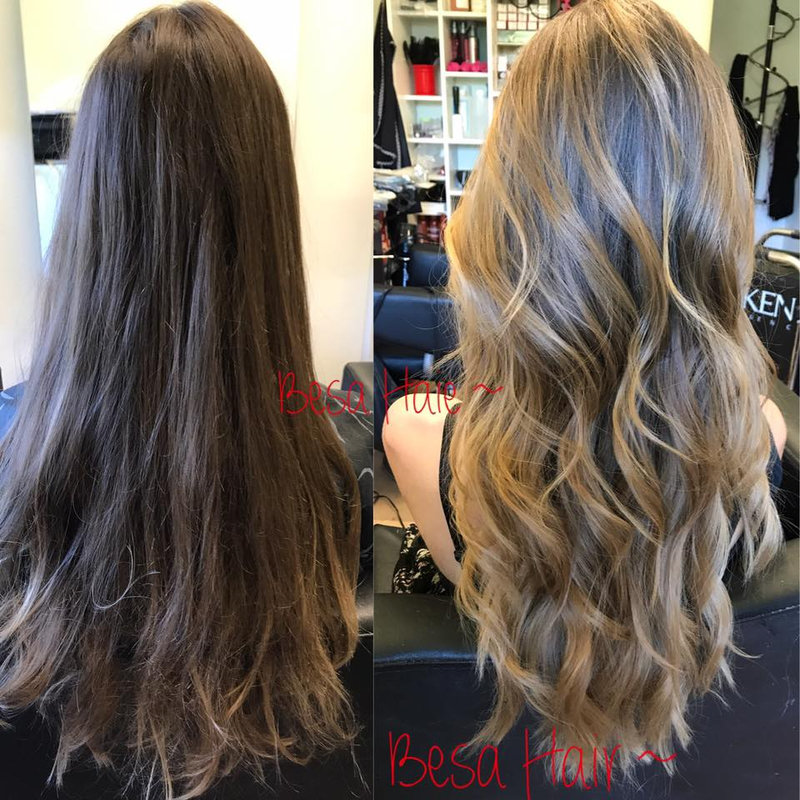 Haarstyling und Extensions aus der Besa Hair Galerie